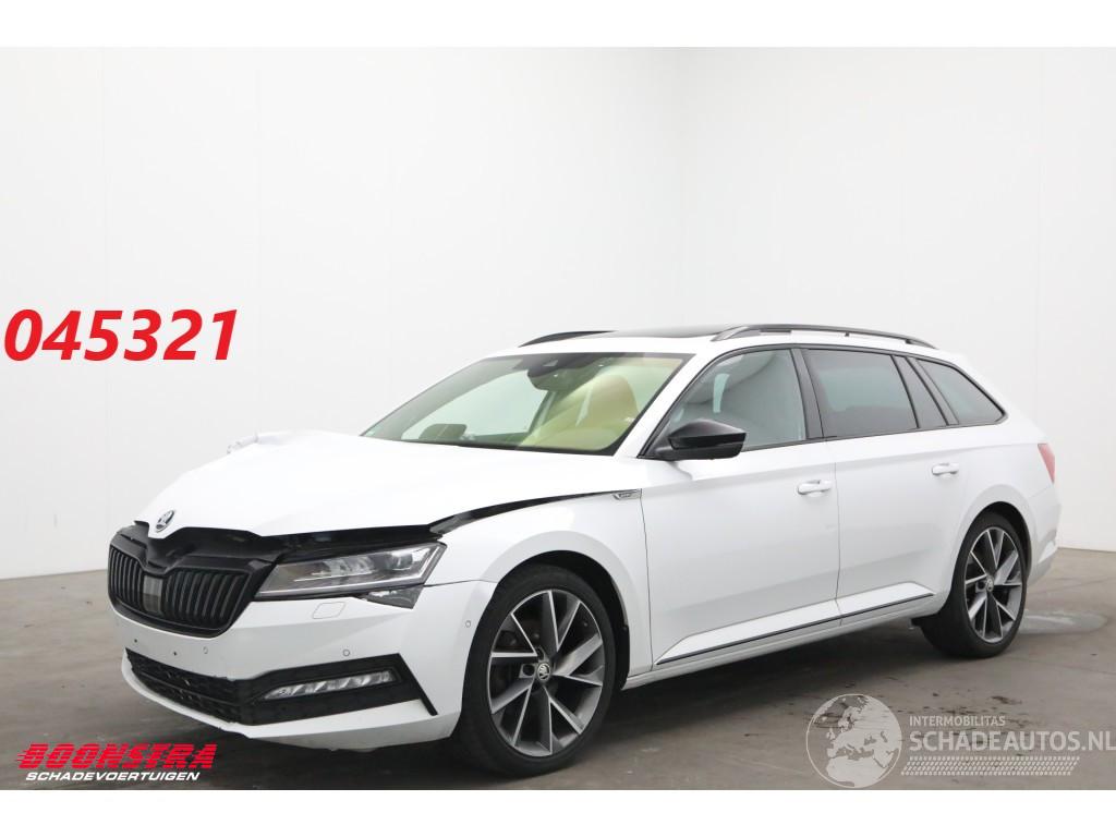 Skoda Superb Combi 2.0 TDI 200 PK DSG SportLine LED ACC Virtual Camera LRHZ AHK