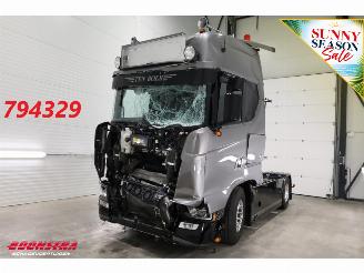 Vaurioauto  trucks Scania S 590 Full Air Alcoa Standairco Retarder ACC 22.637 km! 2025/10