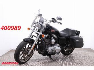 dañado motos Harley-Davidson Sportster XL 1200 T SuperLow 5HD! ABS Vance Hines Orig. NL! 2016/9