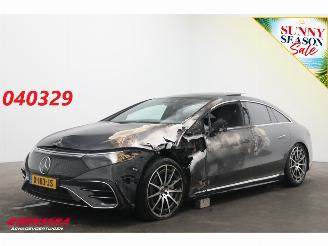 Coche accidentado Mercedes EQS 450+ AMG Line 108 kWh Pano LED ACC Burmester Memory Camera AHK 2023/11