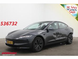 skadebil auto Tesla Model 3 Fahrbereit Premium Long Range RWD 78 kWh Pano Cruise Navi SHZ LrHZ Camera PDC 2025/7