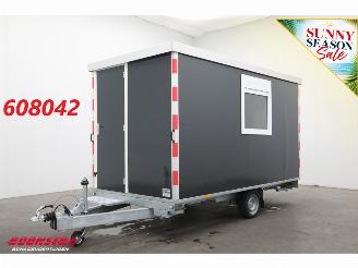 krockskadad bil aanhanger   Harmsen schaftkeet snelverkeer 1.350 kg 400x203 NIEUW! 2025/4
