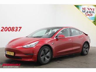 uszkodzony samochody osobowe Tesla Model 3 Long Range AWD Fahrbereit! 75 kWh Pano LED ACC Leder AHK 2019/3