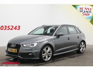 krockskadad bil auto Audi A3 Sportback 1.6 TDI Ambition S-Line BiXenon ACC Navi Clima Camera PDC 2014/8