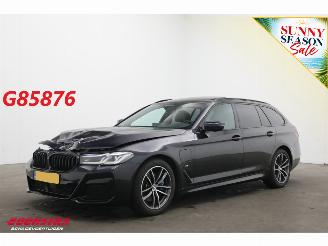 skadebil auto BMW 5-serie Touring 530e xDrive AUT High Executive M Sport H/K HUD ACC Navi Clima Memory Leder SHZ LrHZ Camera PDC AHK 2021/3