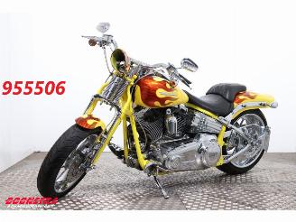 danneggiata motocicli Harley-Davidson  CVO Softail Springer 5HD!! Kess-Tech 5.362 km!! 2009/8