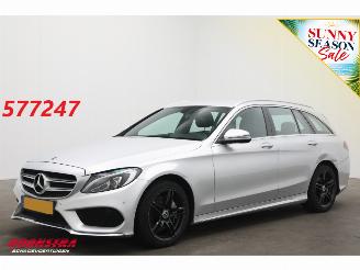 Voiture accidenté Mercedes C-klasse Estate Estate 180 9G-Tronic AMG Leder LED Navi Clima Cruise Camera SHZ 2017/5