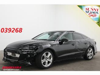 Voiture accidenté Audi A7 Sportback 55 TFSI Quattro S-Line Pano LED ACC HUD Memory Camera SHZ 2023/3