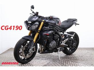 dommages motocyclettes  Triumph Speed Triple 1200 RS ABS LED SC Project Cruise Heizgriffe 2.983 km! 2025/3