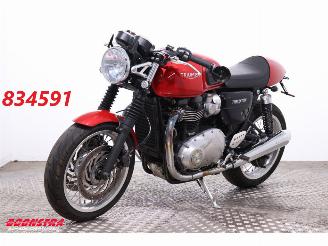 dommages motocyclettes  Triumph Thruxton 1200 Vance Hines 2021/3