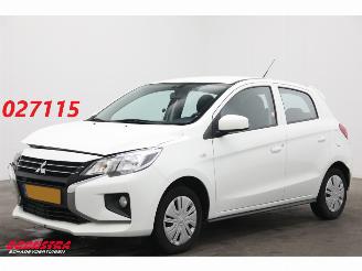 damaged passenger cars Mitsubishi Space-star 1.2 Cool+ Airco Bluetooth DAB 2021/8