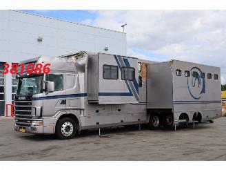 damaged trucks Scania R 400 124 LB 6X2 Pop-out 6-Boxes Reydams Wohnmobil 1998/5