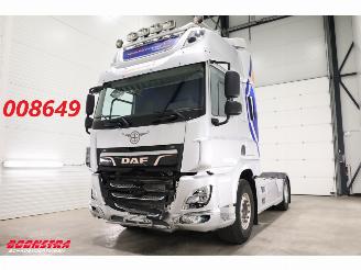 dañado camiones DAF CF 400 FT 4X2 Aut. Clima Navi Alcoa Leder Custom-interieur Euro 6 2013/12