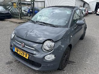 skadebil auto Fiat 500C 1.2 Popstar Cabriolet 2016/4