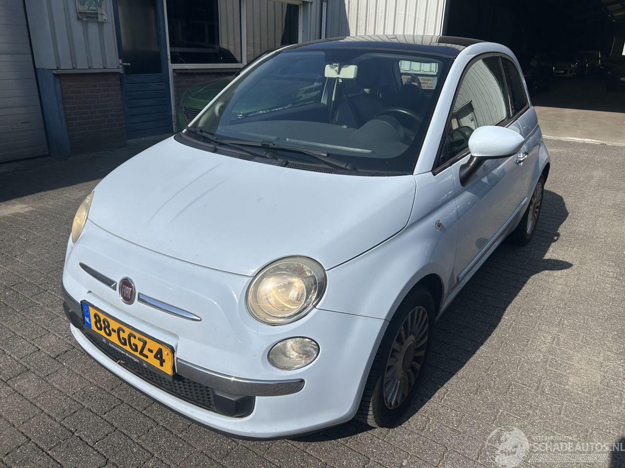 Fiat 500 1.4 Automaat  ( Leer- Panoramadak )   schadevrij