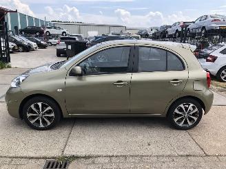 Vaurioauto  passenger cars Nissan Micra 12i Automaat Pano, Navi, LM velgen 2015/9