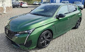 Schadeauto Peugeot 308 Peugeot 308 GT oliven grun /schwartses leder rijdende schade 2022/12