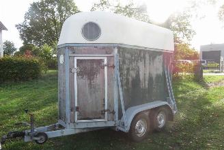 skadebil aanhanger -  TRAMPLING P-2040 PAARDENTRAILER 1987/4