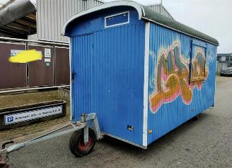 skadebil overig Overige  De Meeuw schaftkeet / schaftwagen / pipowagen 2006/1