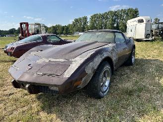 skadebil auto Chevrolet Corvette Targa, automaat 1976/6