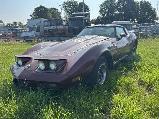 skadebil auto Chevrolet Corvette 5.7 V8 TARGA 1978/1