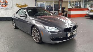 Voiture accidenté BMW 6-serie 650i V8 32V CABRIO  BENZ AUT 4.395CC 300KW 408PK 2011/6
