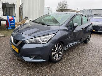 Damaged car Nissan Micra 0.9 IG-T Acenta 2018/5