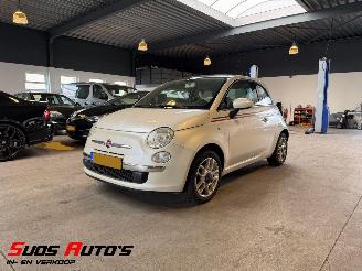 krockskadad bil auto Fiat 500 1.2 Lounge NAP! 2011/7