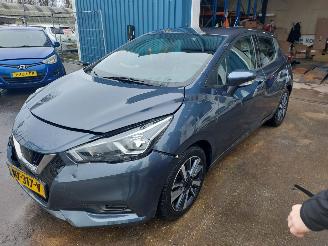 uszkodzony samochody osobowe Nissan Micra Micra (K14) Hatchback 0.9 IG-T 12V 2018/2