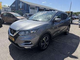 krockskadad bil auto Nissan Qashqai 1.3 DIG-T 103KW Pano Clima Navi Led N-Connecta 360Camera NAP 2019/7