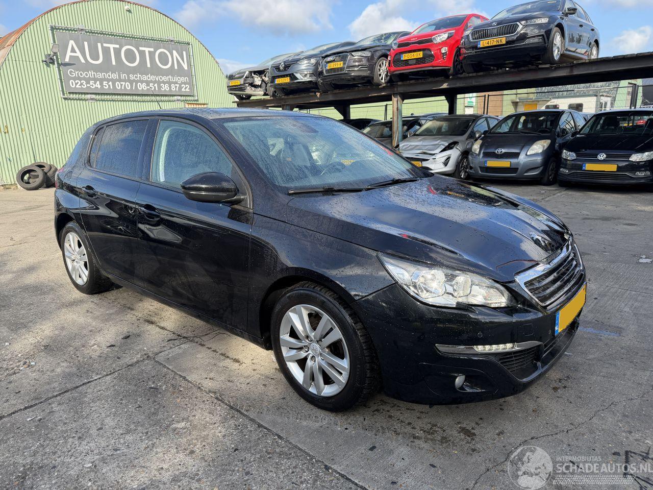 Peugeot 308 1.6 Bluehdi 88KW Pano Clima Navi Executive Bleu Lease 5-Drs NAP