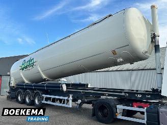 dañado remolque camión LAG  O-3-TI Kipsilo 63000L 2022/6