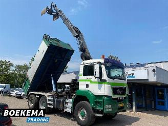 Unfall Kfz LKW MAN TGS 32.400 6X6 Hiab 166Pro Remote Kipper Widespread Euro5 2009/1