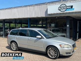 skadebil auto Volvo V-50 1.8 Edition II Leer Climate Cruise PDC 2008/2