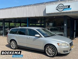 Schadeauto Volvo V-50 1.8 Edition II Leer Climate Cruise PDC 2008/2