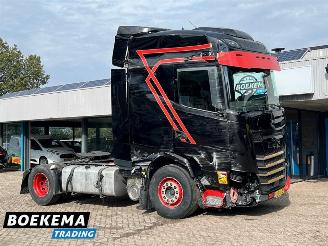 skadebil vrachtwagen DAF XG 480 FT 4X2 Camera ACC Euro6E Koelkast Standairco 2022/7