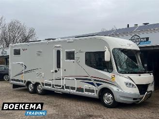skadebil camper Frankia  I840GD 3.0 JTD Levelsysteem Luifel Garage Oven Airco Schotel Zonnepaneel 2008/6