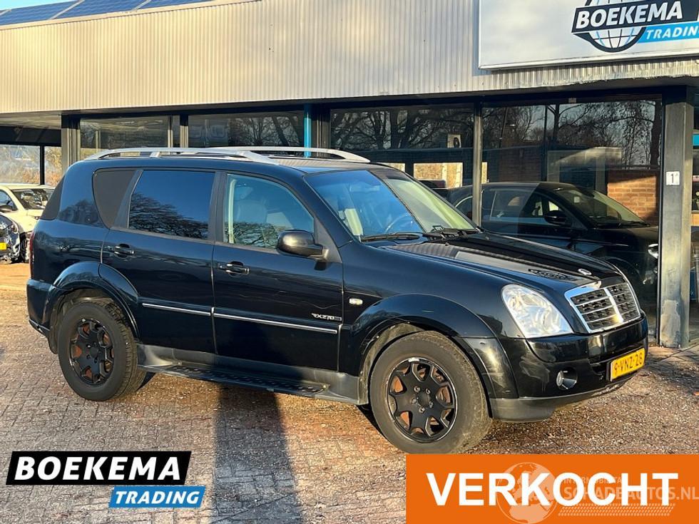 Ssang yong Rexton SSangYong RX 270 XVT Automaat Leer Memory Cruise Clima Sapphire