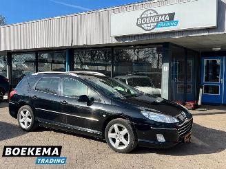 Voiture accidenté Peugeot 407 2.0 Signature Pack Premium Panorama Navigatie Leer Cruise 2010/10