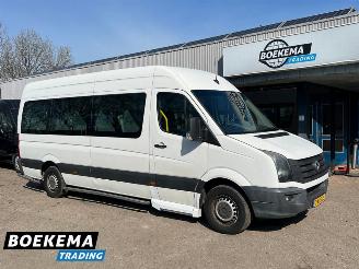 skadebil bedrijf Volkswagen Crafter 35 2.0 TDI L3-H2 9-Peroons Rolstoeflift Airco Cruise 2013/6