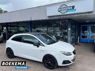 krockskadad bil auto Seat Ibiza SC 1.6 Sport Climate Stoelverw Cruise 2010/1