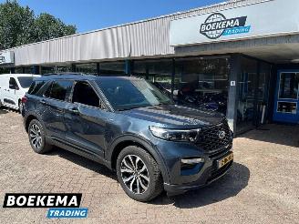 skadebil auto Ford Explorer 3.0 V6 EcoBoost PHEV ST-Line B&O Sound Stoelverkoeling Leer ACC Navigatie Camera 2024/2
