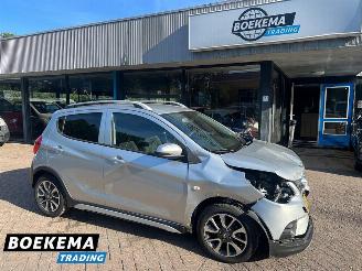 krockskadad bil auto Opel Karl 1.0 Rocks Online Edition Cruise Airco Elektrische ramen 2018/10