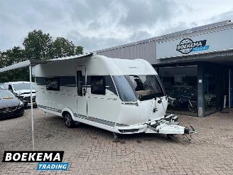 danneggiata roulotte Hobby  540 WLU Excelent Enkele Bedden Airco Mover Luivel 2021/3