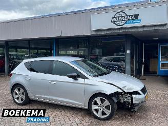 krockskadad bil auto Seat Leon 1.8 TSI FR 179PK Automaat Navi Cruise Clima 2015/9