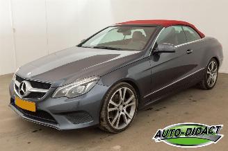 Unfallwagen Mercedes E-klasse Cabrio 350 BlueTEC Automaat Edition Sport Leder Navi Camera 2015/2