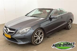 uszkodzony samochody osobowe Mercedes E-klasse Cabrio 350 BlueTEC Automaat Edition Sport Leder Navi Camera 2015/2