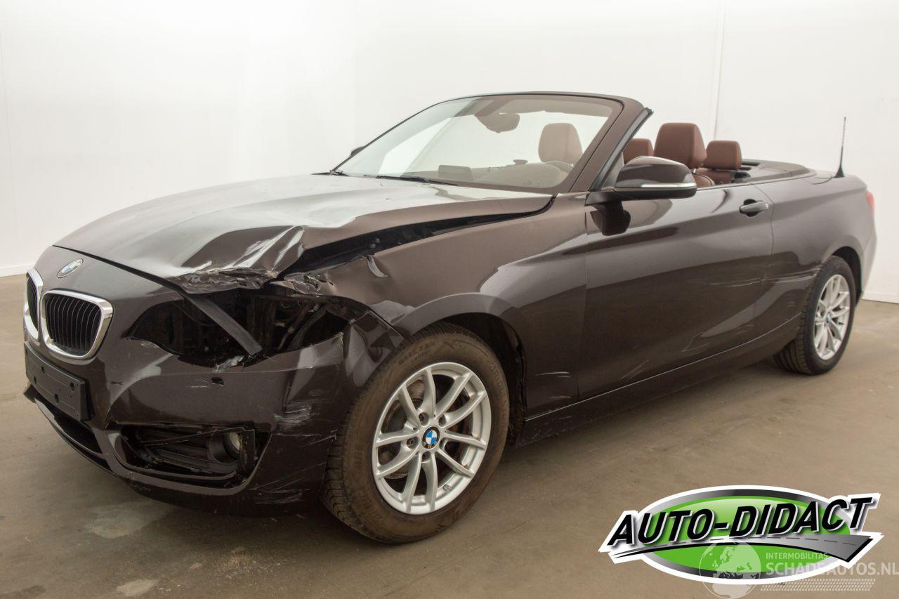 BMW 2-serie Cabrio 218i Navi Leder Airco