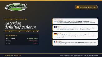 Coche accidentado Audi  Zomersluiting op zaterdag 2026/1