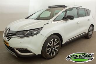 krockskadad bil auto Renault Espace 1.8 TCe 7p. Automaat Pano Navi Camera Leder Initiale Paris 2018/2